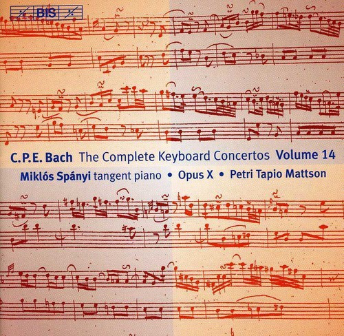 Bach Cpe - Keyboard Concertos Vol 14, The