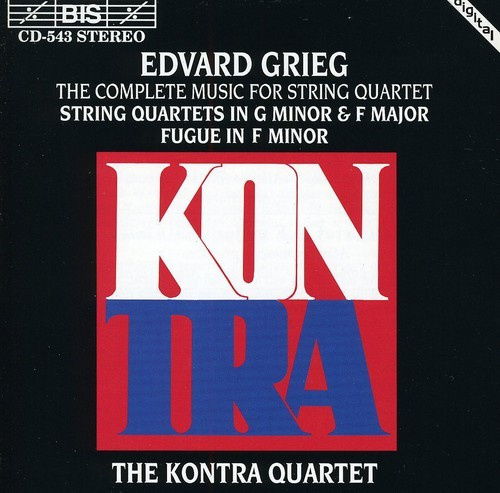 Grieg Edvard - String Quartet G Min/F Min/Fug