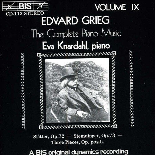 Grieg Edvard - Complete Piano Music Vol 9