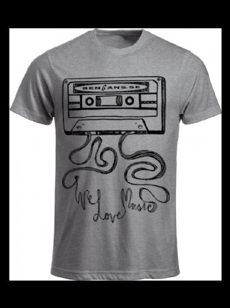 Bengans Tape -  T-Shirt Grey (S)