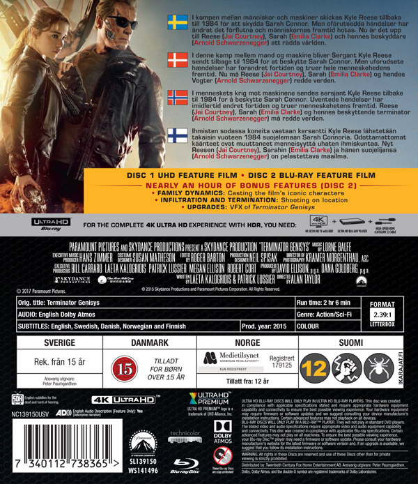 Movie - Terminator: Genisys Uhd
