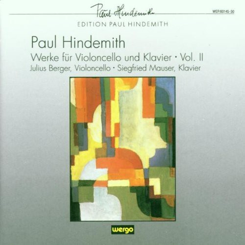 Paul Hindemith - Works For Cello And Piano, Vol. 2