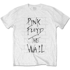 Pink Floyd/ The Wall & Logo (Medium) Unisex T-Shirt (L)