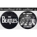 The Beatles - Drop T Logo & Abbey Road Slipmat Pair