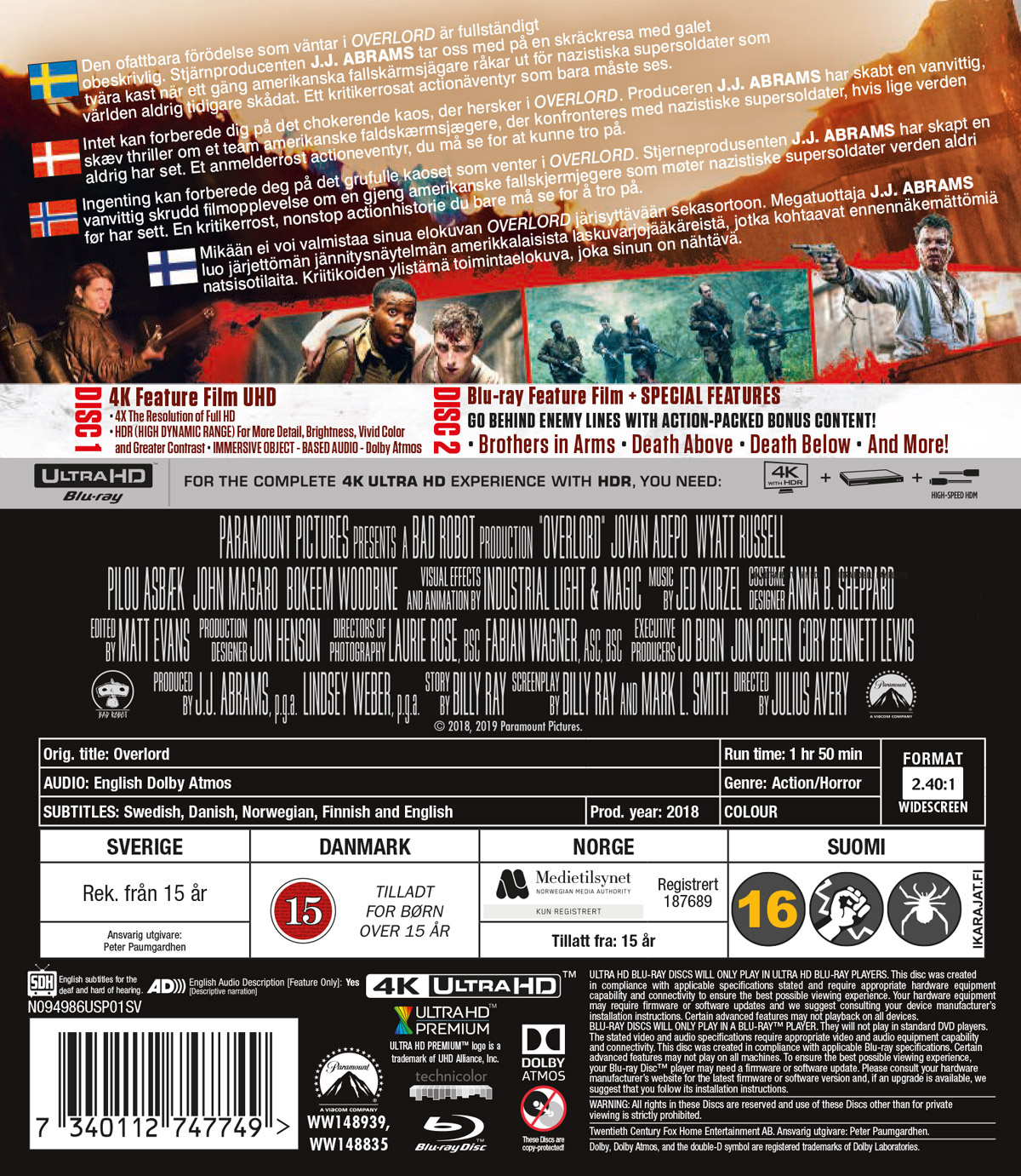 Movie - Overlord Uhd