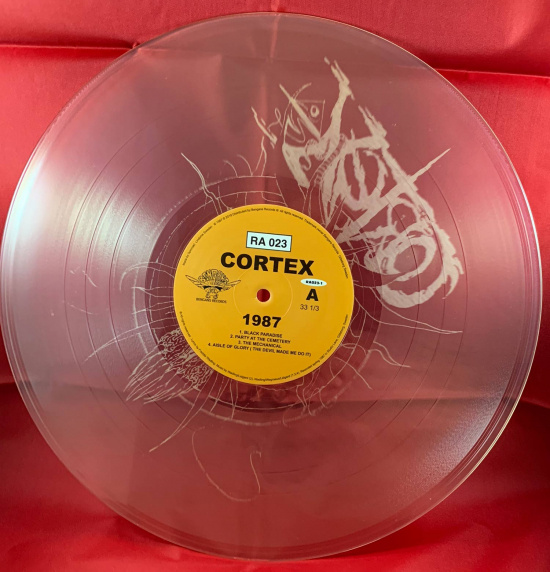 Cortex - 1987 Clear Vinyl Bengans Edition Numbere