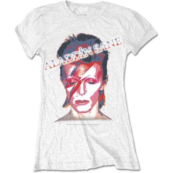David Bowie - Aladdin Sane Lady Wht   