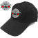 Guns N Roses - Silver Circle Logo Bl Baseball C Guns N Roses - Silver Circle Logo Bl Baseball C