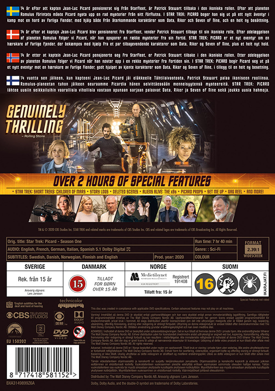 Movie - Star Trek Picard S1/Scandi