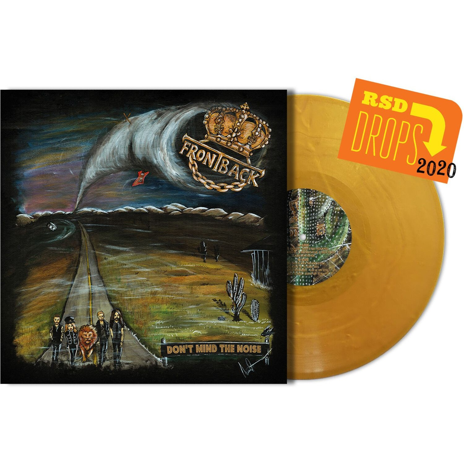 Frontback - Dont Mind The Noise (Gold Vinyl)