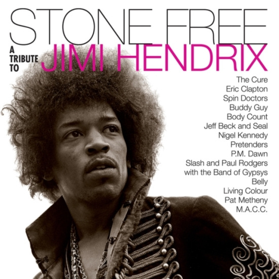 Various artists - Stone free-Tribute to Jimi Hendrix (Black & Clear Vinyl) Rocktober