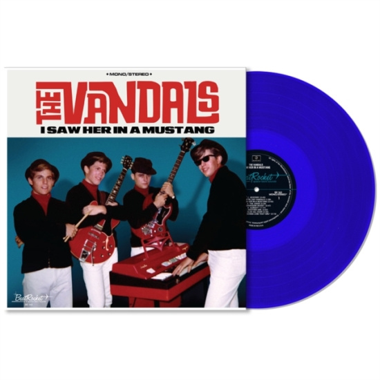Vandals - I Saw Her In A Mustang (Blue Vinyl)