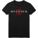 Queens Of The Stone Age - Text Logo & Q Uni Bl T-Shirt Queens Of The Stone Age - Text Logo & Q Uni Bl T-Shirt