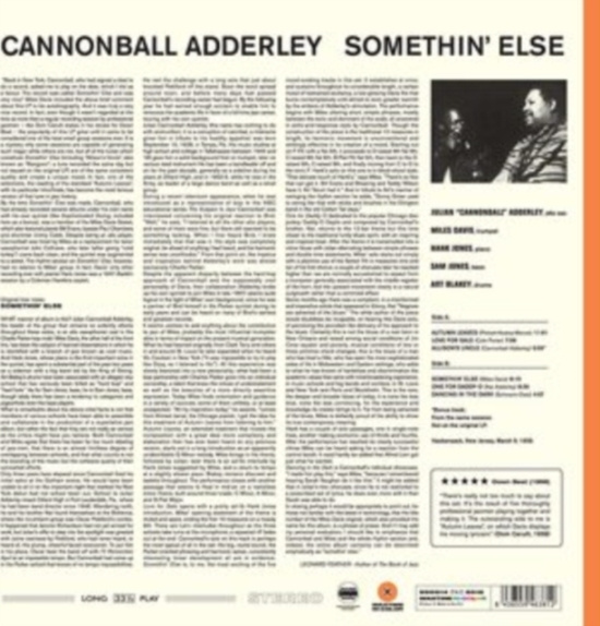 Cannonball Adderley - Somethin' Else