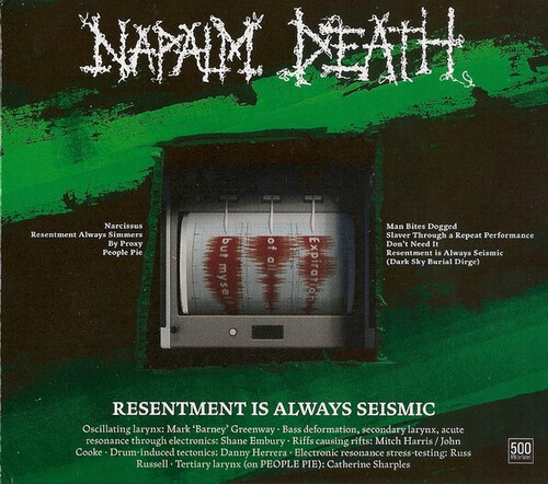 Napalm Death - Resentment is Always Seismic - a final t