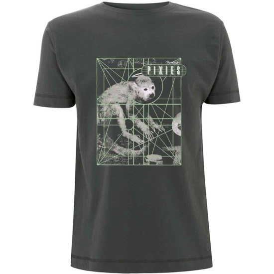 Pixies - Monkey Grid Uni Char T-Shirt  (M)