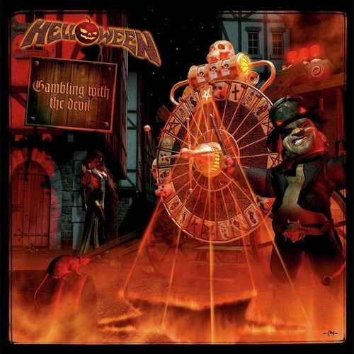 Helloween - Gambling With The Devil (Red/White