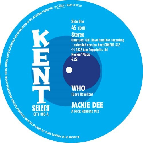 Dee Jackie / Hamilton Dave Band - Who / Who (Instrumental)