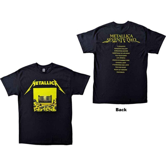 Metallica - T/S M72 Square Cover (S)