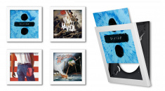 Show And Listen - White LP Flip Frame 4-Pack
