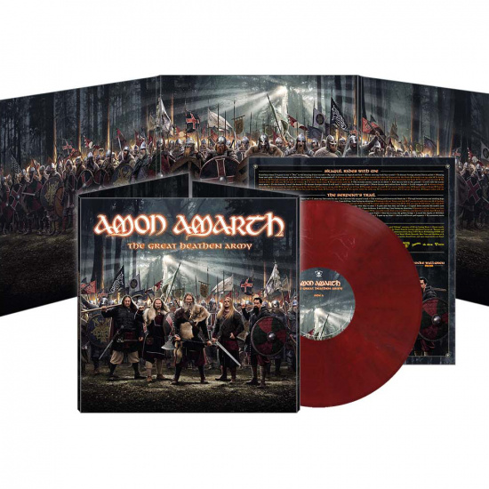 Amon Amarth - Great Heathen Army (Blood Red Marbl