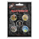 Iron Maiden - The Faces Of Eddie Button Badge Pack Iron Maiden - The Faces Of Eddie Button Badge Pack