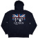 Queen - Unisex Pullover Hoodie: Union Jack Queen - Unisex Pullover Hoodie: Union Jack