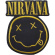 Nirvana - Smiley Face Cut Out Patch (9,1 X 7, Nirvana - Smiley Face Cut Out Patch (9,1 X 7,