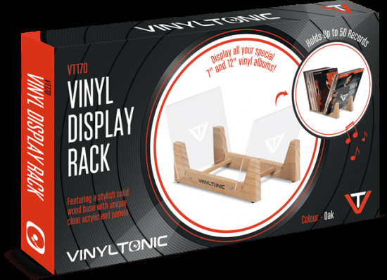 Vinyl Tonic - Vinyl Display Rack (Oak)