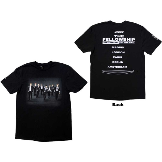 Ateez - Ateez Uni Fellowship Tour Euro Photo T-Shirt  (M)