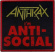 Anthrax - Patch Anti-Social (7,6 X 8,1 Cm) Anthrax - Patch Anti-Social (7,6 X 8,1 Cm)