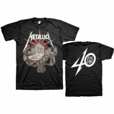 Metallica -  Metallica Unisex T-Shirt: 40th Annivers