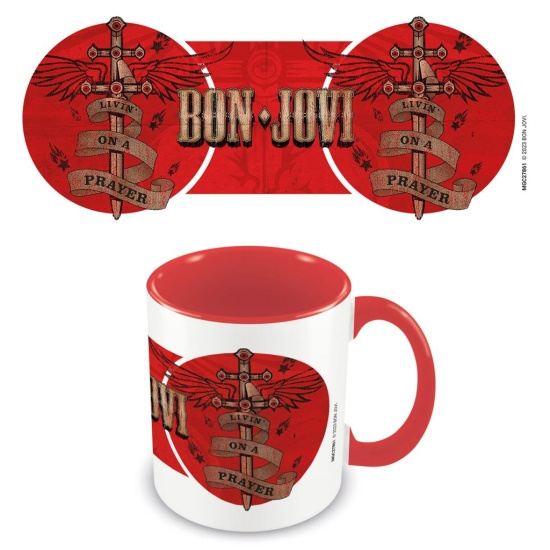Bon Jovi - Bon Jovi (Livin' On A Prayer) Red Colour