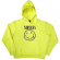Nirvana - Unisex Pullover Hoodie: Inverse Happy Face (Neon Yellow) Nirvana - Unisex Pullover Hoodie: Inverse Happy Face (Neon Yellow)