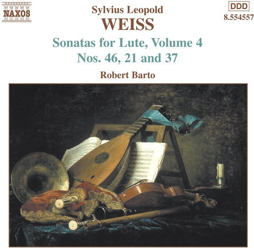 Weiss Silvius Leopold - Sonatas For Lute Vol 4