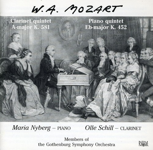 Mozart W A - Klarinettkvintett Pianokvintett