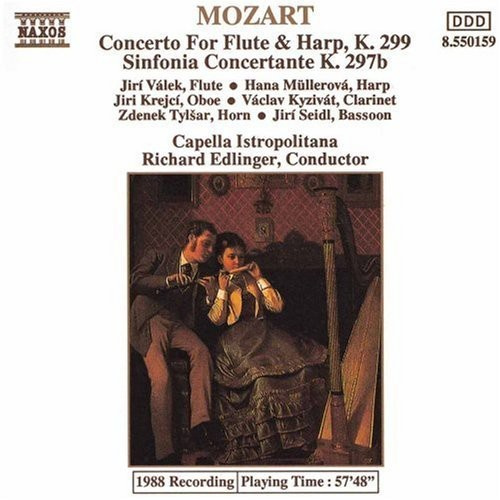Mozart W A - Concerto For Flute Harp & Orch