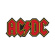 Ac/Dc - Logo Cut Out Standard Patch