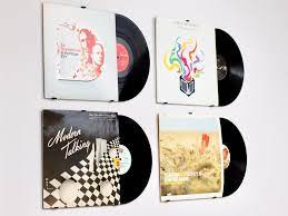 Vinylholder - LP-Krokar Svarta 2 Par (6 st)