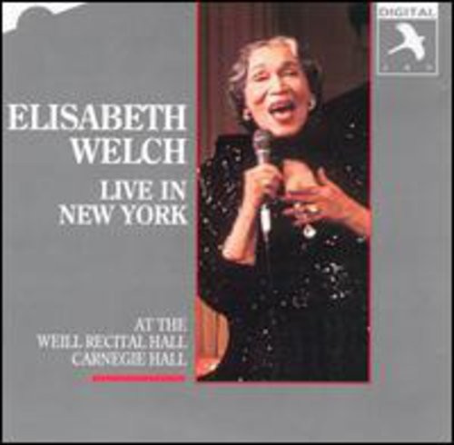 Welch Elizabeth - Elisabeth Welch Live In New York