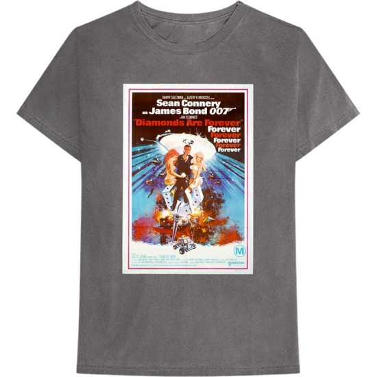 James Bond - Diamonds Are Forever Uni Char   (2XL)