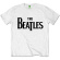 The Beatles - Drop T Uni Wht 3 The Beatles - Drop T Uni Wht 3