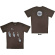 The Beatles - Vtge With Beatles Uni Brown The Beatles - Vtge With Beatles Uni Brown