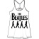 The Beatles - Abbey Road Silhouette Bbydll Lady Wht Ve The Beatles - Abbey Road Silhouette Bbydll Lady Wht Ve