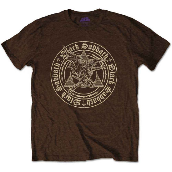 Black Sabbath - Henry Pyramid Emblem Uni Brown   