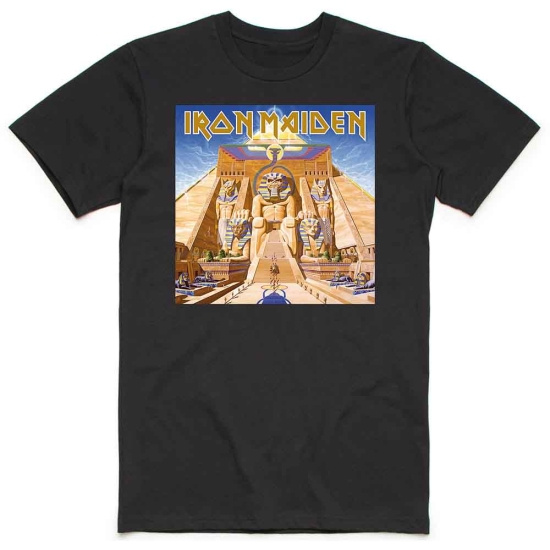 Iron Maiden - Powerslave Album Cover Box Uni Bl   (XL)
