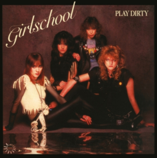 Girlschool - Play Dirty (Red Marbled Vinyl Lp)