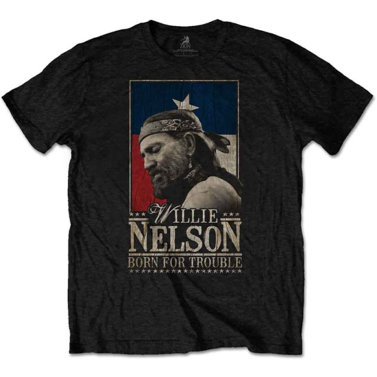 Willie Nelson - Born For Trouble Uni Bl   (XL)