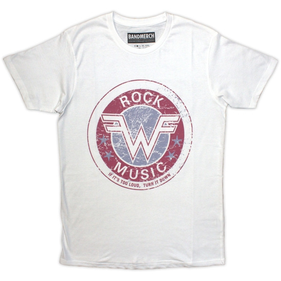 Weezer - Packaged Rock Music Uni Wht   