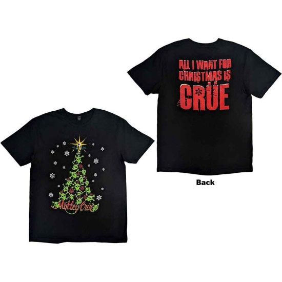 Motley Crue - Xmas Crue Uni Bl   (XL)